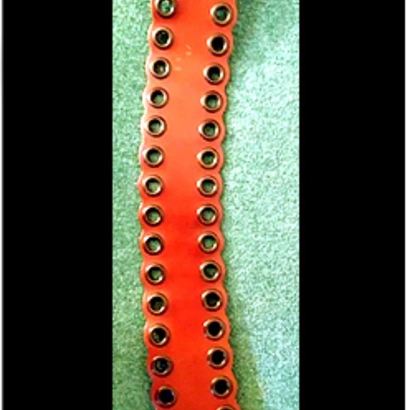New Rare & Unique Women\'s Scalloped Wide High Grade Genuine Leather Belt main image 8